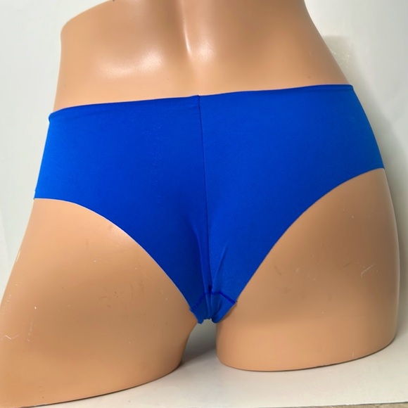 PINK Victoria’s Secret Low Rise Cheekster Wide Lace Waistband Almost Thong Panty - Picture 3 of 15